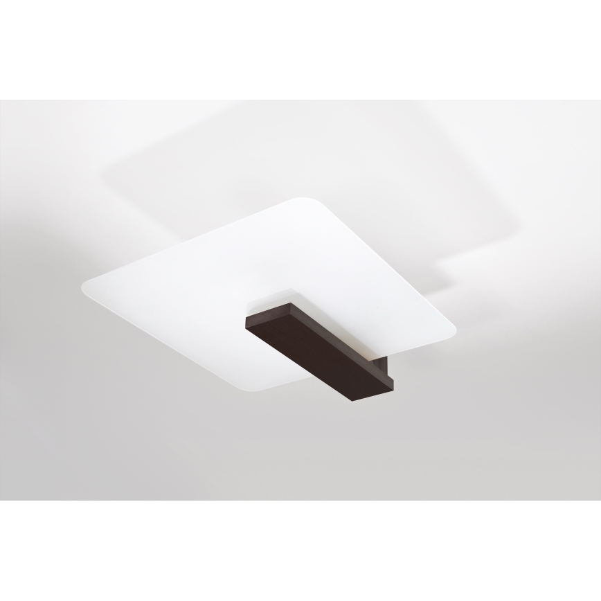 Deckenleuchte LAPPO 2xE27/15W/230V Wenge