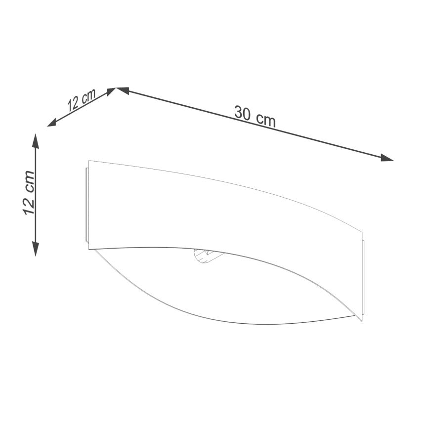 Wandleuchte TONI 1xG9/8W/230V weiß
