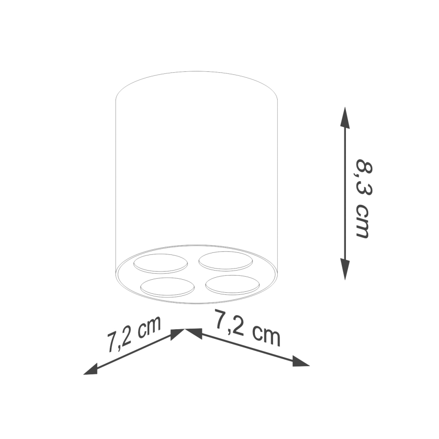 LED-Strahler ZOE LED/9W/230V weiß