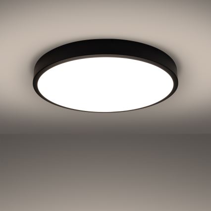 LED-Deckenleuchte ONYX, 48 W/230 V, Ø 60 cm, schwarz
