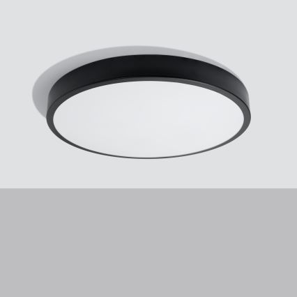 LED-Deckenleuchte ONYX, 48 W/230 V, Ø 60 cm, schwarz