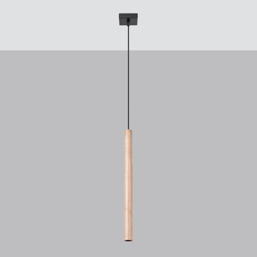 Hängeleuchte an Schnur PASTELO 1xG9/8W/230V Buche