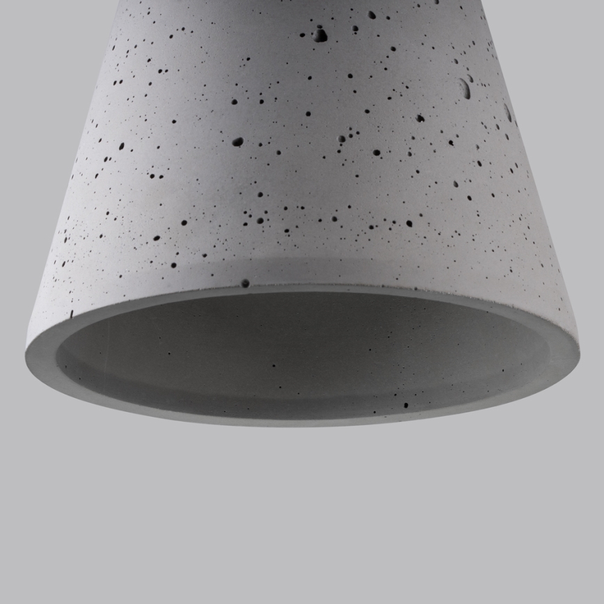 Hängeleuchte an Schnur LOGE 1xE27/15W/230V Beton