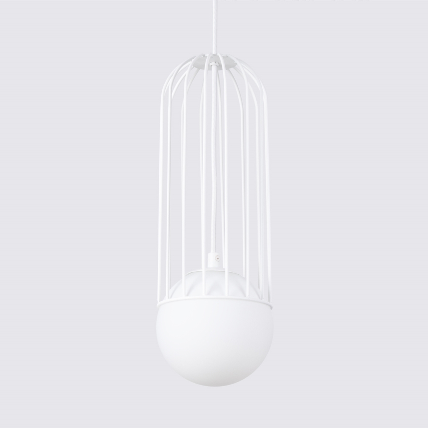 Hängeleuchte an Schnur BRINA 1xG9/8W/230V weiß
