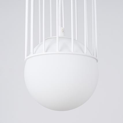 Hängeleuchte an Schnur BRINA 1xG9/8W/230V weiß