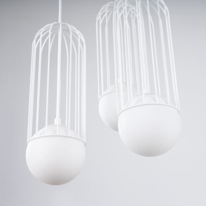 Hängeleuchte an Schnur BRINA 3xG9/8W/230V weiß