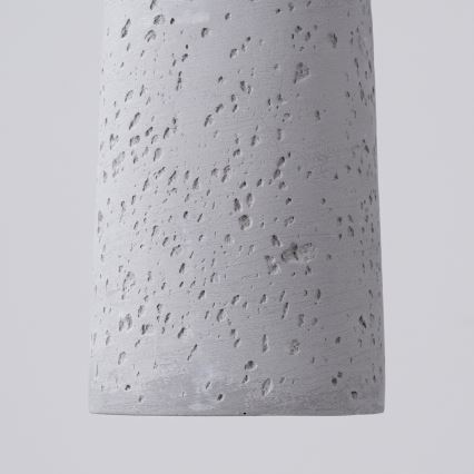 Hängeleuchte an Schnur ELECTRA 1xGU10/10W/230V Beton/grau