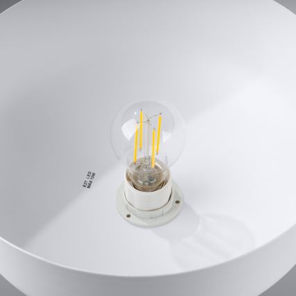 Hängeleuchte MARION 1xE27/15W/230V d 29,5 cm weiß