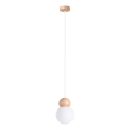 Sollux SL.1390 - Hängeleuchte an Kabel PEKKA 1xG9/8W/230V weiß