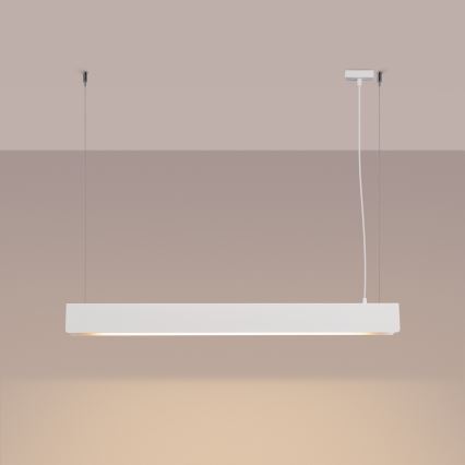 LED-Hängeleuchte an Schnur SPARK 1xG13/8,5W/230V weiß