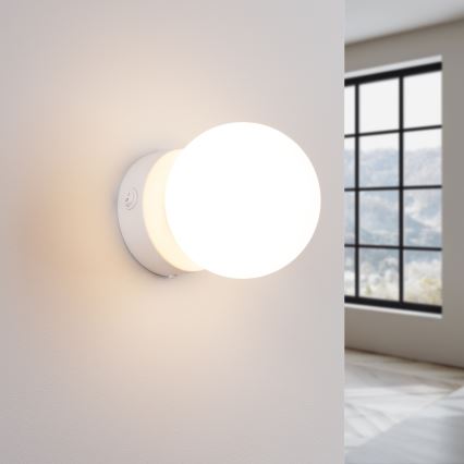 Wandleuchte YOLI 1xG9/8W/230V weiß
