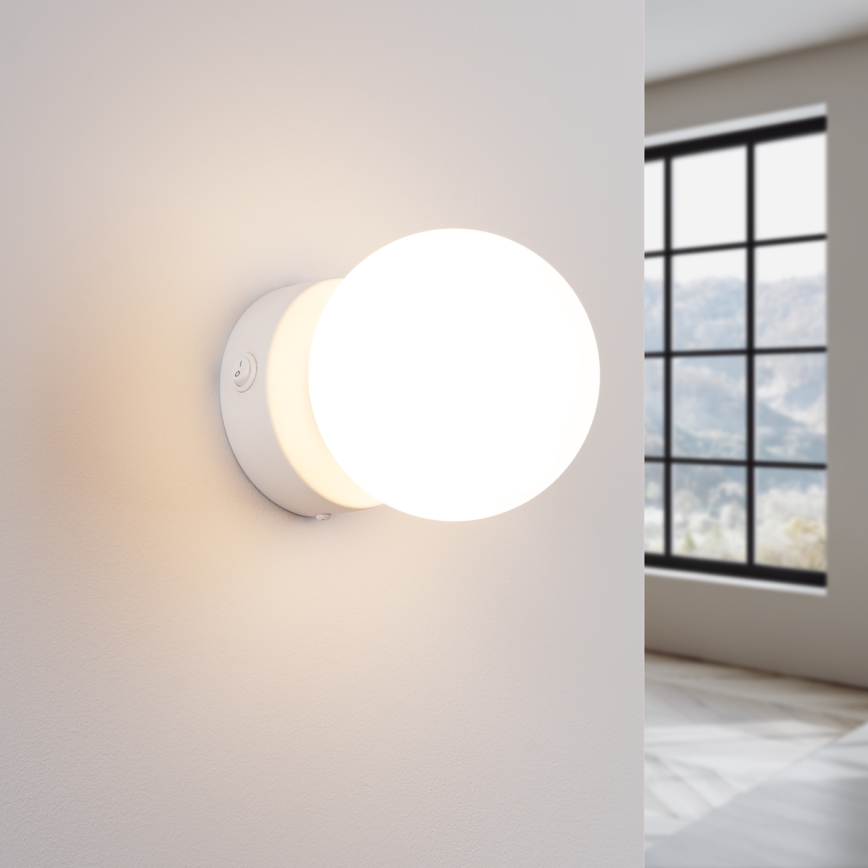 Wandleuchte YOLI 1xG9/8W/230V weiß
