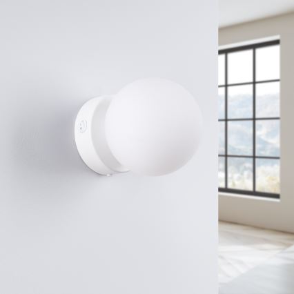 Wandleuchte YOLI 1xG9/8W/230V weiß