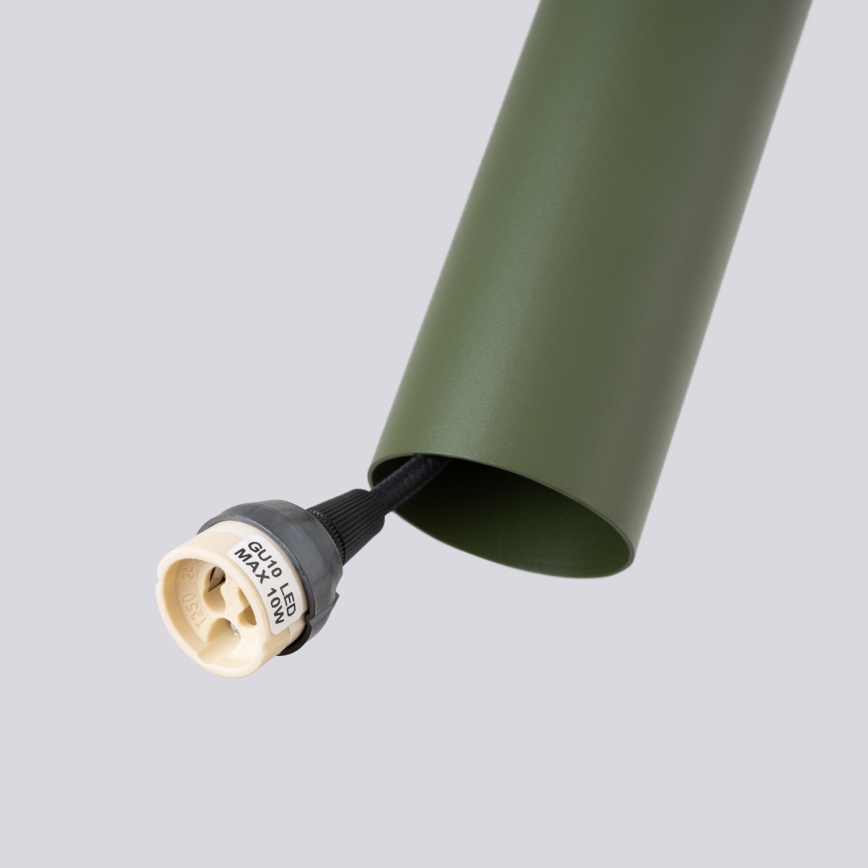 Hängeleuchte LAGOS 2xGU10/10W/230V grün
