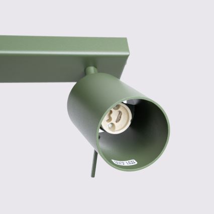 Strahler RING 3xGU10/10W/230V grün
