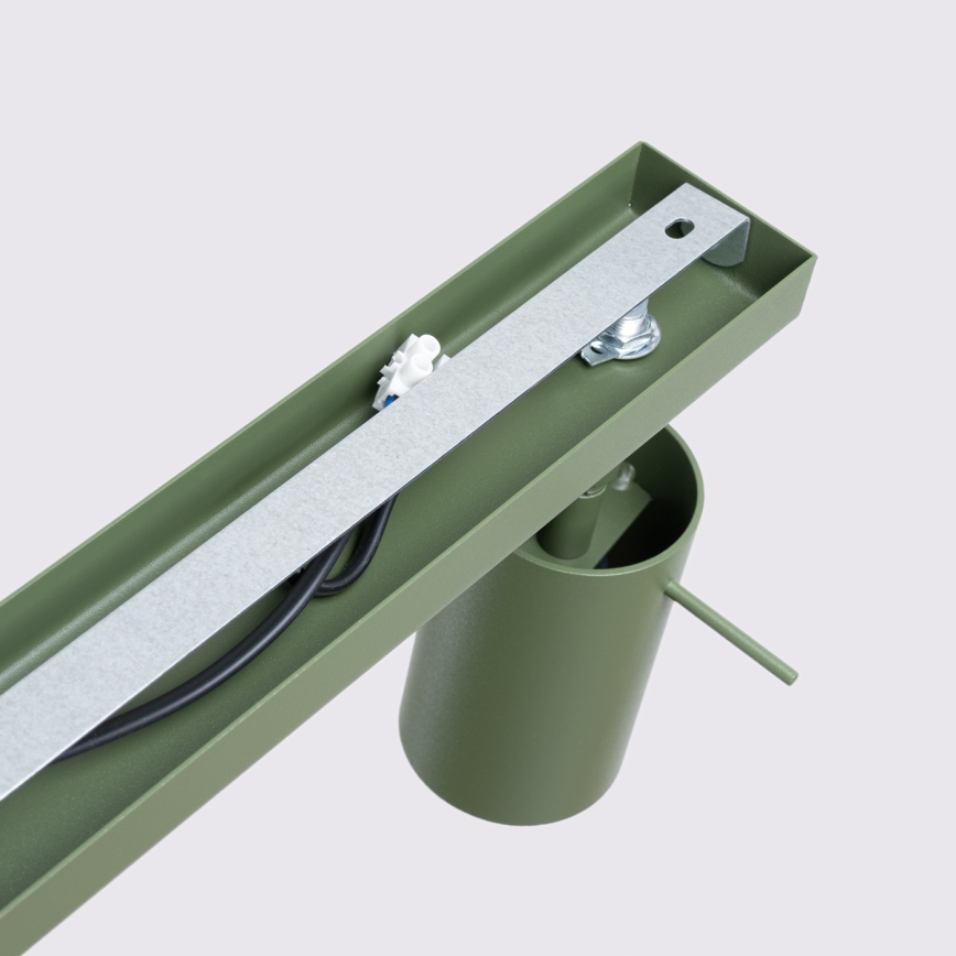 Strahler RING 3xGU10/10W/230V grün