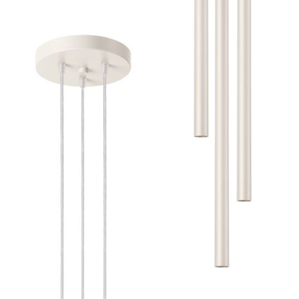 Hängeleuchte PASTELO 3xG9/8W/230V cremefarben
