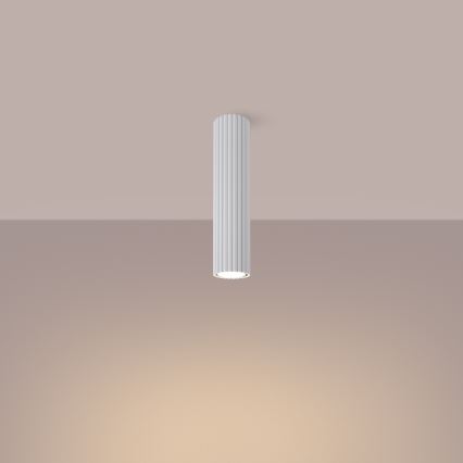 Strahler KARBON 1xGU10/10W/230V 30 cm weiß