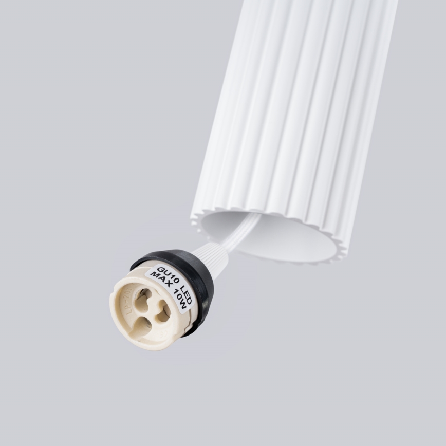 Hängeleuchte KARBON 3xGU10/10W/230V weiß