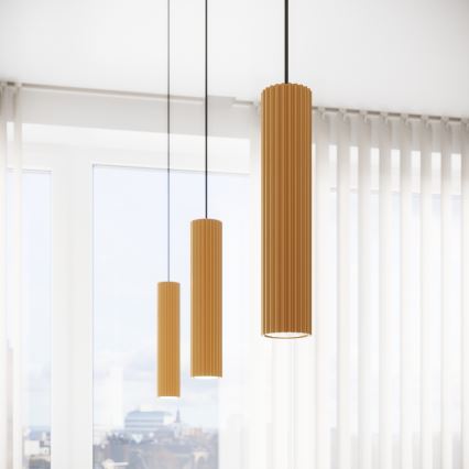 Hängeleuchte KARBON 1xGU10/10W/230V golden