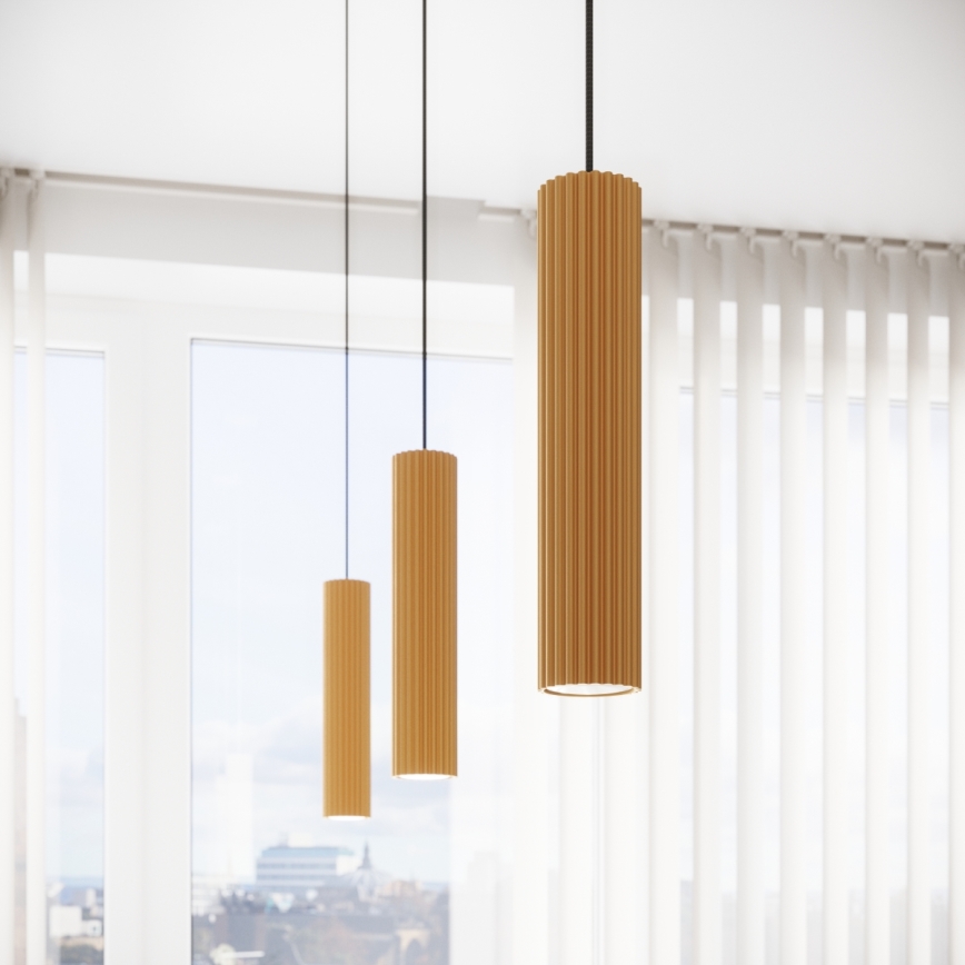 Hängeleuchte KARBON 1xGU10/10W/230V golden