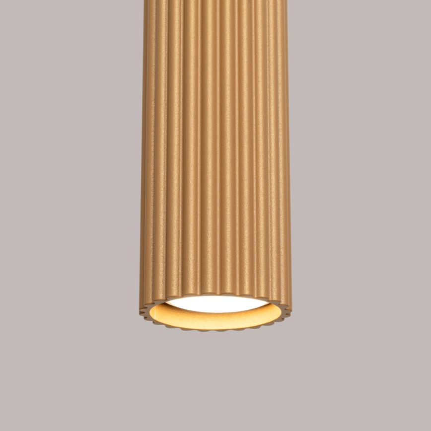 Hängeleuchte KARBON 1xGU10/10W/230V golden