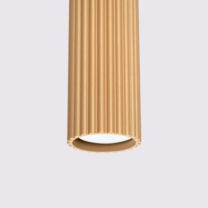 Hängeleuchte KARBON 1xGU10/10W/230V golden