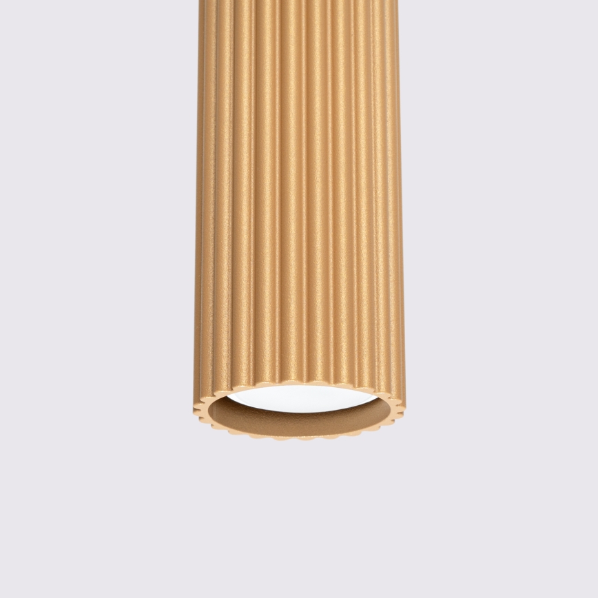 Hängeleuchte KARBON 1xGU10/10W/230V golden