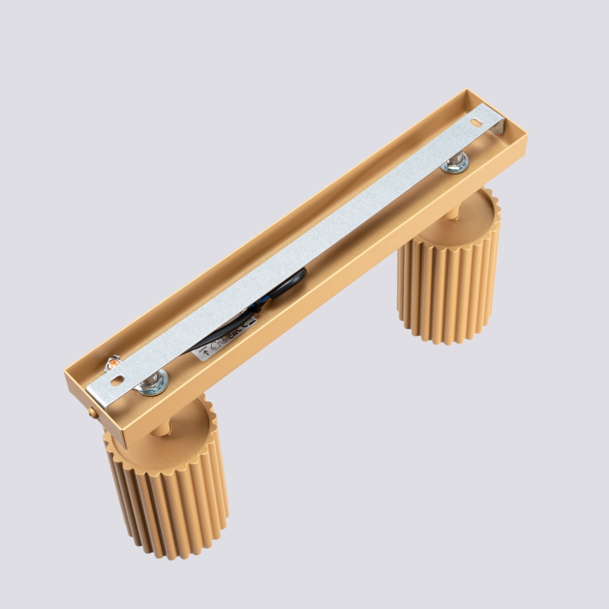 Strahler KARBON 2xGU10/10W/230V golden