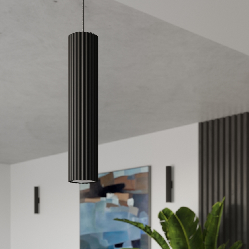 Hängeleuchte KARBON 1xGU10/10W/230V schwarz