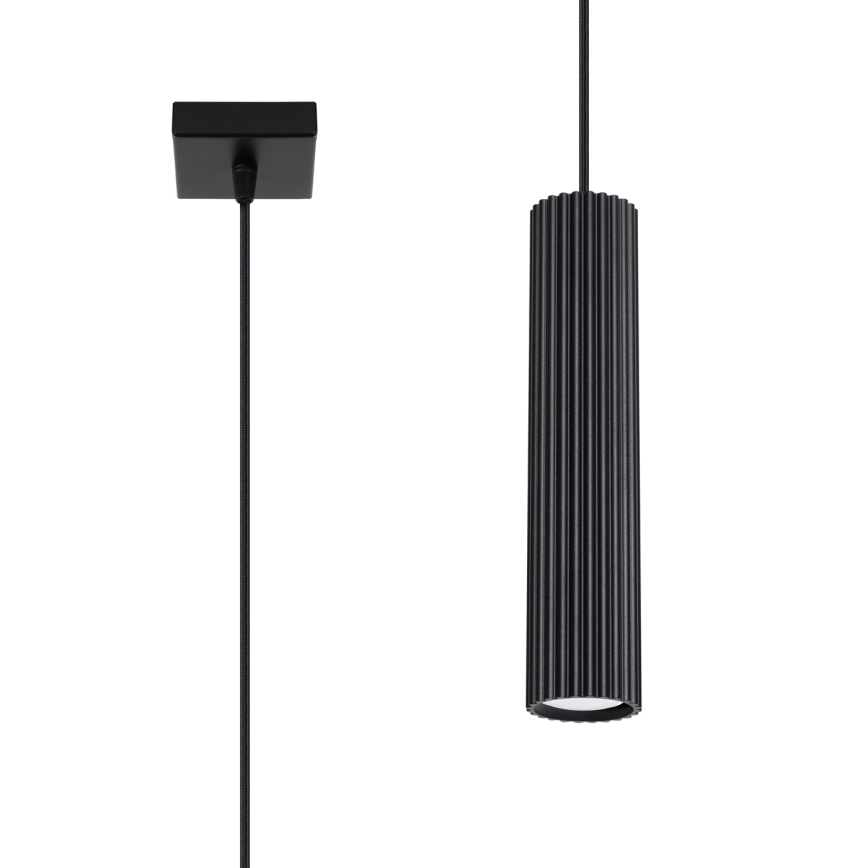 Hängeleuchte KARBON 1xGU10/10W/230V schwarz