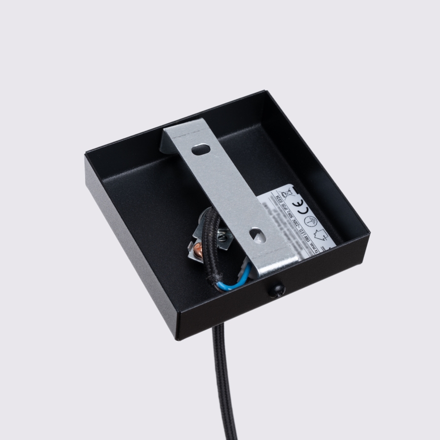 Hängeleuchte KARBON 1xGU10/10W/230V schwarz
