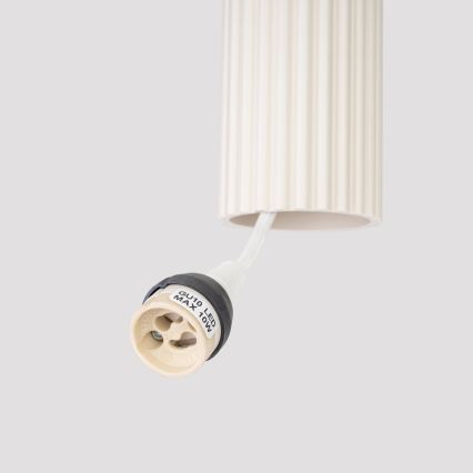 Hängeleuchte KARBON 1xGU10/10W/230V cremefarben