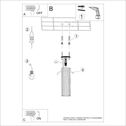 Strahler KARBON 1xGU10/10W/230V 20 cm grün