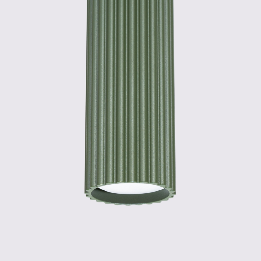 Hängeleuchte KARBON 1xGU10/10W/230V grün