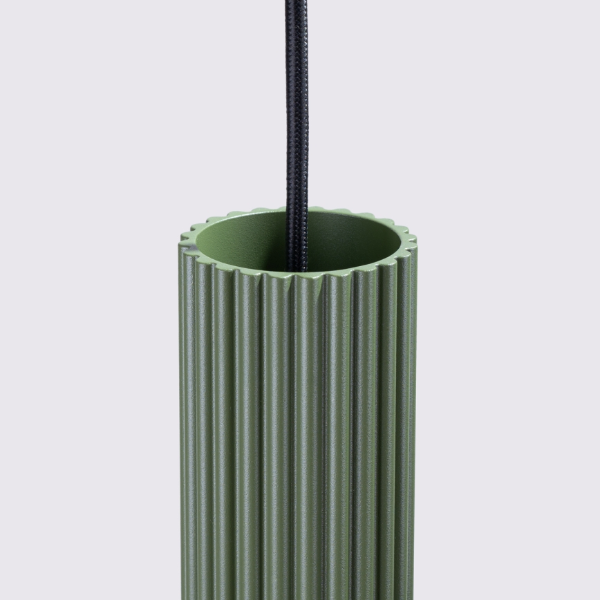 Hängeleuchte KARBON 1xGU10/10W/230V grün
