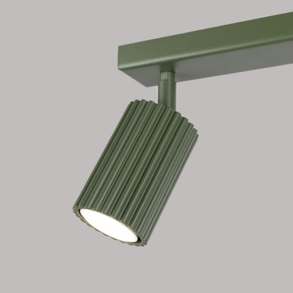 Strahler KARBON 2xGU10/10W/230V grün
