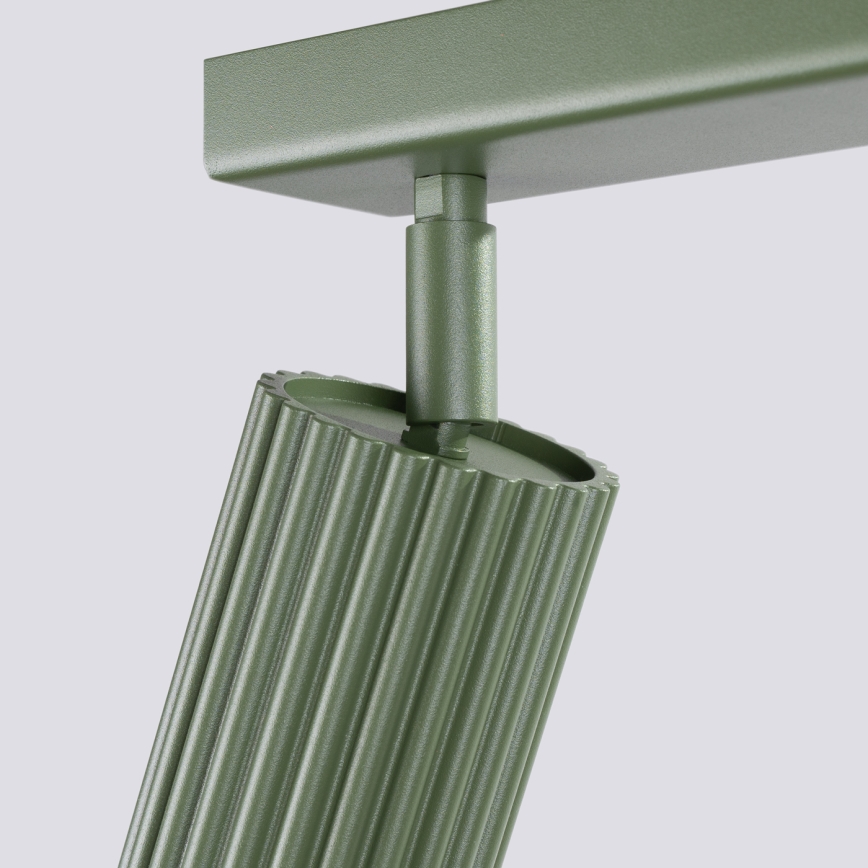 Strahler KARBON 6xGU10/10W/230V grün