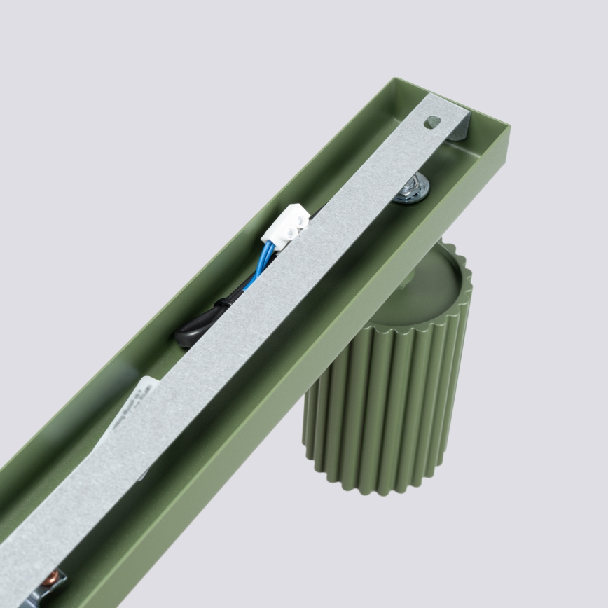 Strahler KARBON 6xGU10/10W/230V grün