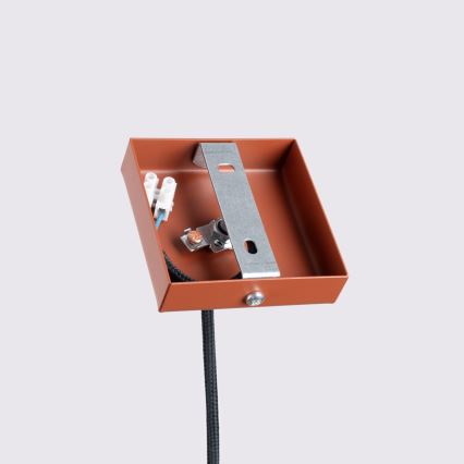 Hängeleuchte KARBON 1xGU10/10W/230V rot
