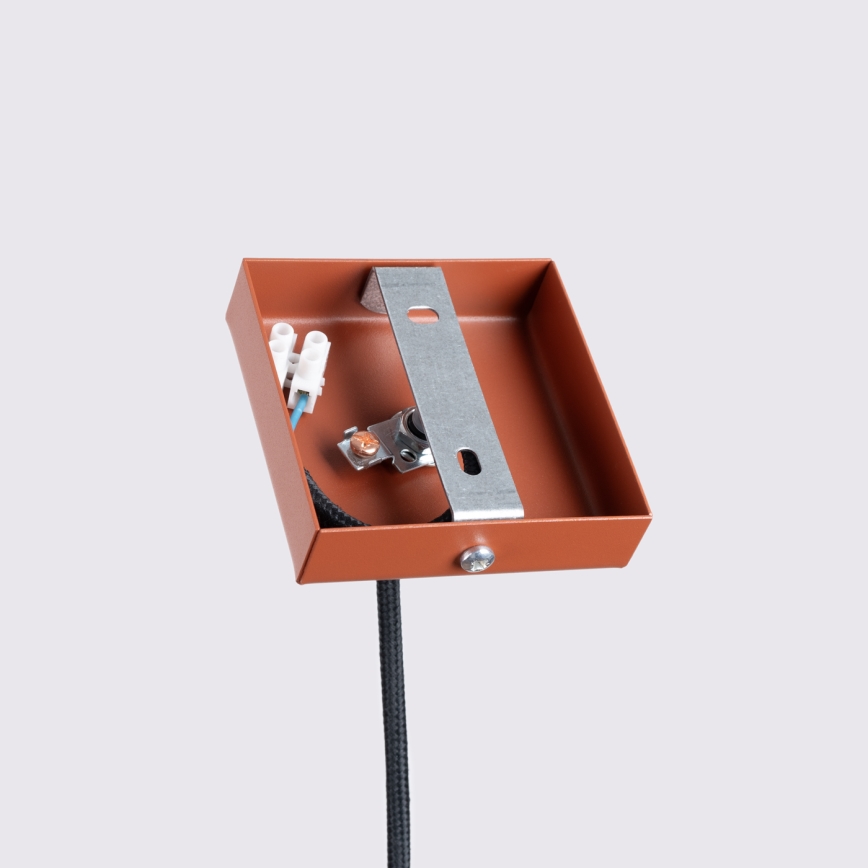Hängeleuchte KARBON 1xGU10/10W/230V rot