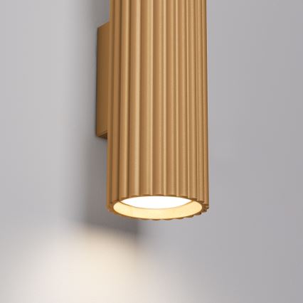 Wandleuchte KARBON 2xGU10/10W/230V golden