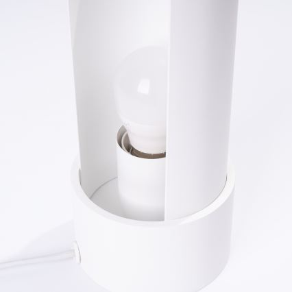 Tischleuchte FLASH 1xE27/15W/230V weiß