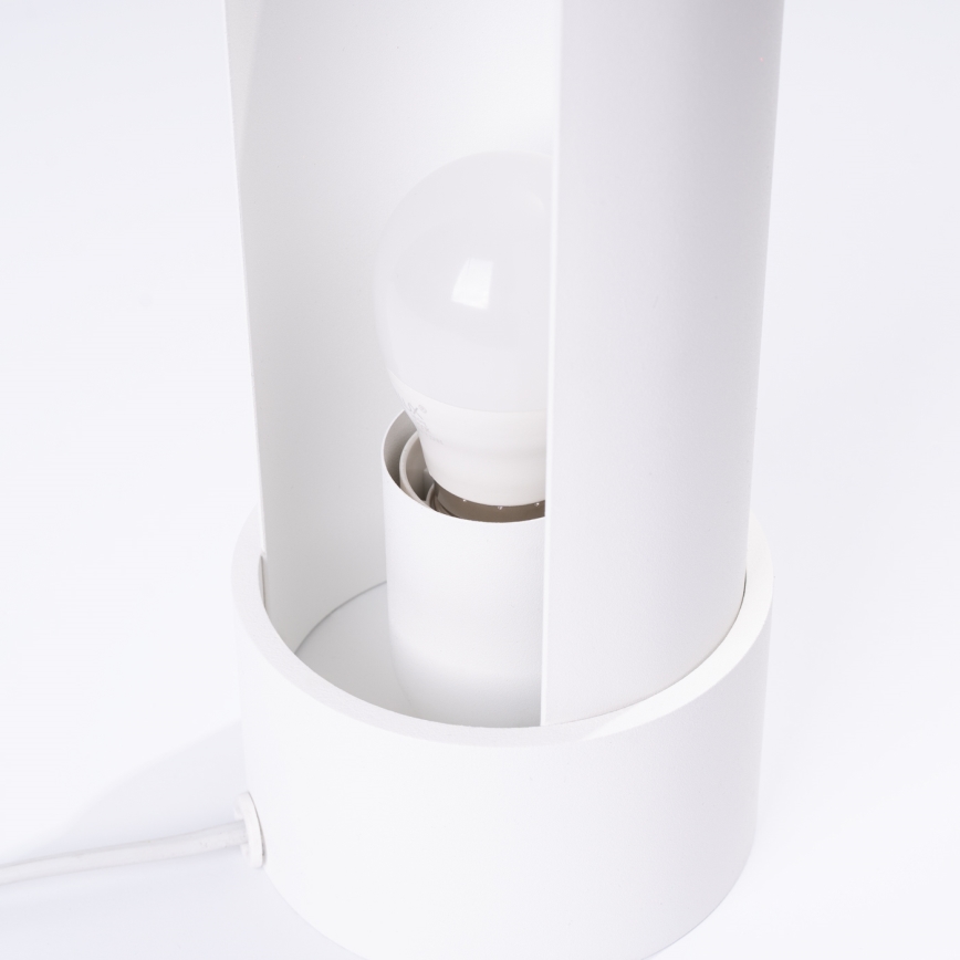 Tischleuchte FLASH 1xE27/15W/230V weiß