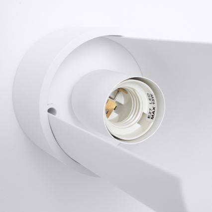 Wandleuchte FLASH 1xE27/15W/230V weiß