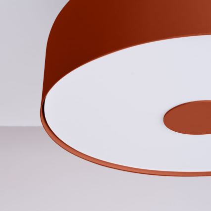 Deckenleuchte OMIQ 4xE27/15W/230V Ø 30 cm rot