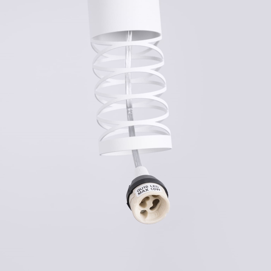 Hängeleuchte LAMI 1xGU10/10W/230V weiß