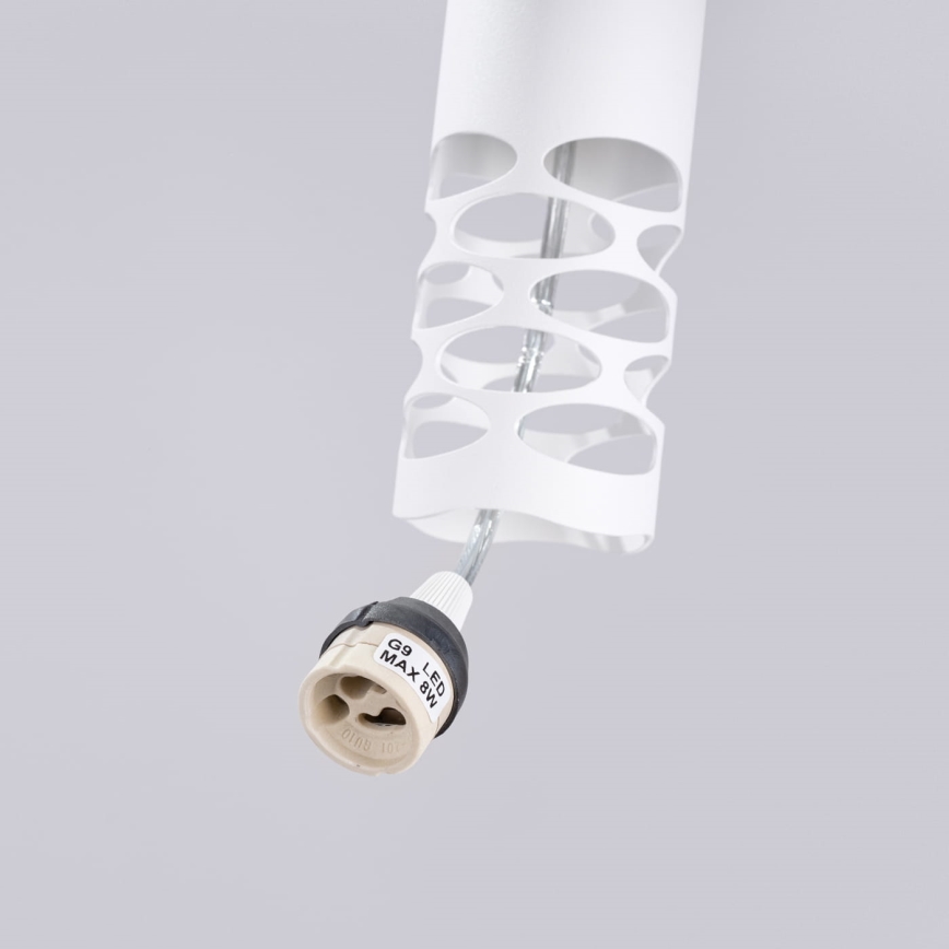Hängeleuchte LIRO 3xGU10/10W/230V weiß