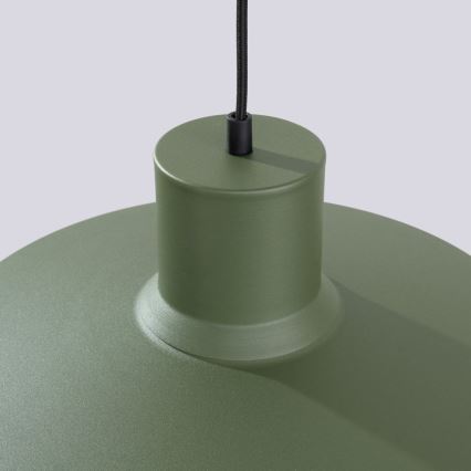Hängeleuchte BILO 1xE27/15W/230V d 35 cm grün