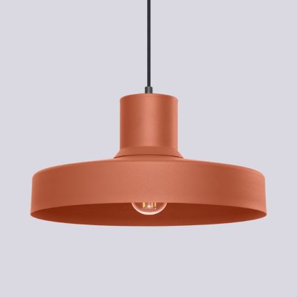Hängeleuchte BILO 1xE27/15W/230V d 35 cm orange